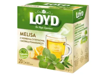 Melisas tēja LOYD citrons-apels.20x1,5g