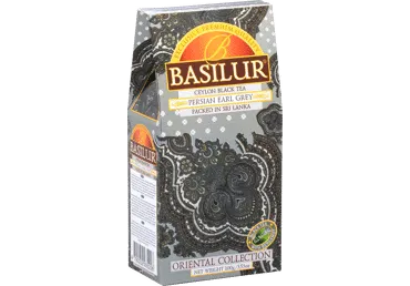 Melnā tēja BASILUR Earl Grey 100g kart.
