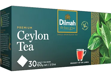 Melnā tēja DILMAH Premium b/d 30x2g