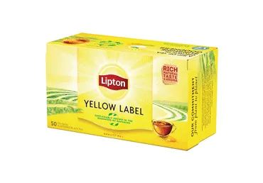 Melnā tēja LIPTON Yellow Label 50x2g