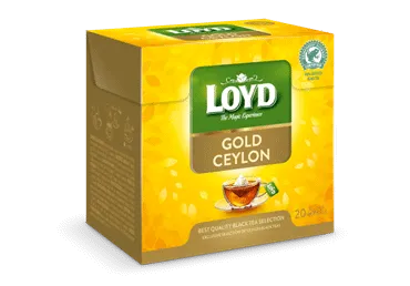Melnā tēja LOYD PYRAMIDS Gold Ceylon 20x2g 