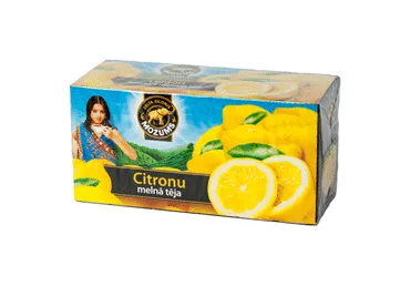 Melnā tēja MOŽUMS CITRONU 20x1,5g