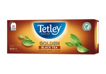 Melnā tēja TETLEY Golden 25x2g