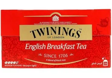 Melnā tēja TWININGS ENGLISH BREAKFAST 25x2g