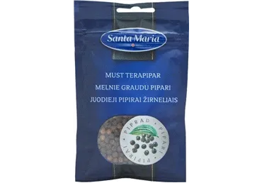 Melnie pipari (graudi) SANTA MARIA 22g