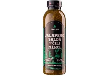 Mērce saldā čili jalapeno OAK'A BBQ 600g