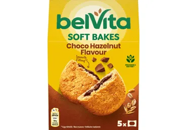 Mīkstie cepumi ar riekstiem un šokolādi BELVITA 250g