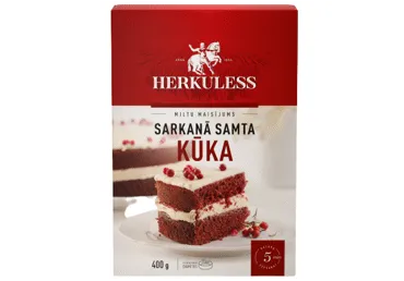 Miltu maisījums HERKULESS Sarkanā Samta kūka 400g