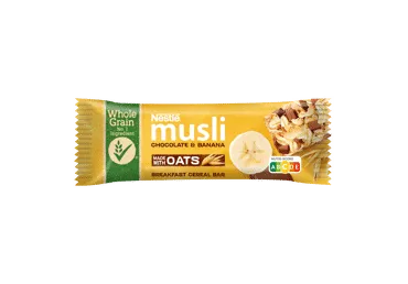 Musli batoniņš NESTLE šokolādes un banānu 35g