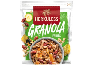 Musli HERKULESS ar augļiem 350g