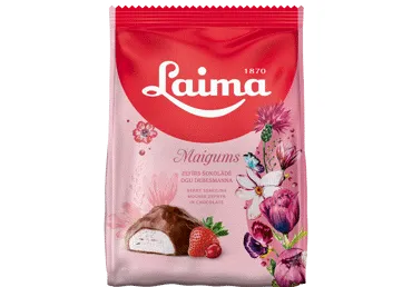 Ogu Debesmannas zefīrs šokolādē Maigums LAIMA 175g