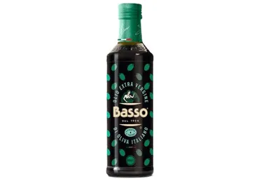 Olīveļļa Extra Vergine BASSO 500ml stiklā