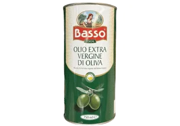 Olīveļļa Extra Vergine BASSO 750ml met
