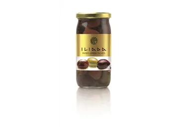 Olīvu asorti sālsūdenī ILIADA 370g