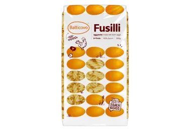 Olu makaroni BALTICOVO Fusilli 500g