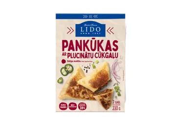 Pankūkas ar plucinātu cūkgaļu LIDO 230g