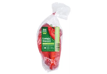Paprika sarkanā garā saldā WELL DONE 250g