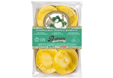 Pasta ar pesto un burrata sieru 250g