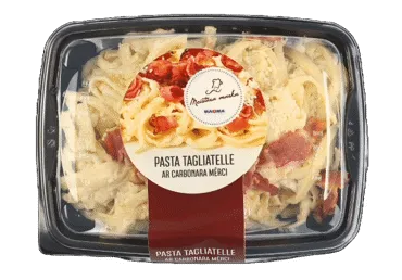 Pasta Tagliatelle ar Carbonara mērci MEISTARA MARKA 400g
