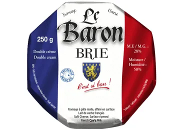 Pelējuma siers Brie LE BARON 250g