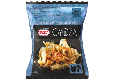Pelmeņi GYOZA ar vistu,melnām sēnēm 400g