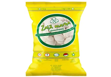 Pelmeņi ZAĻĀ MARKA ar vistas gaļu 1kg