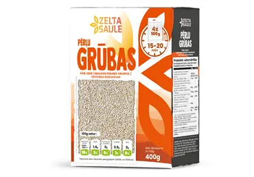 Pērļu grūbas ZELTA SAULE 4x100g