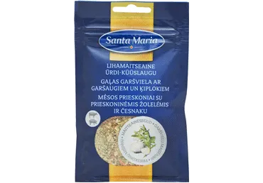 Piedeva gaļai SANTA MARIA garšaugi un ķiploki 20g