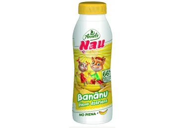 Piena dzēriens ANNELE banānu 450ml