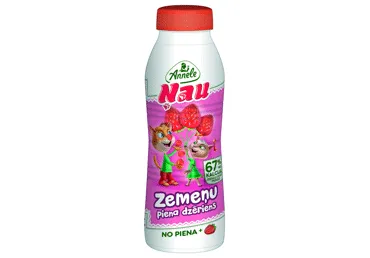 Piena dzēriens ANNELE zemeņu 450ml