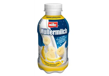 Piena dzēriens MULLERMILCH banānu 400g