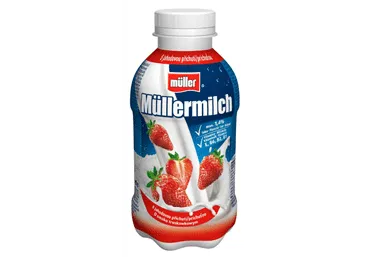 Piena dzēriens MULLERMILK ar zemenēm 400g