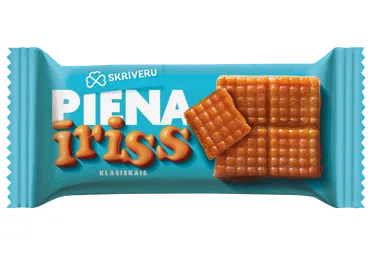 Piena īriss SKRĪVERU SALDUMI 50g