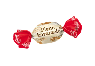 Piena karameles ar pild. LAIMA sver.