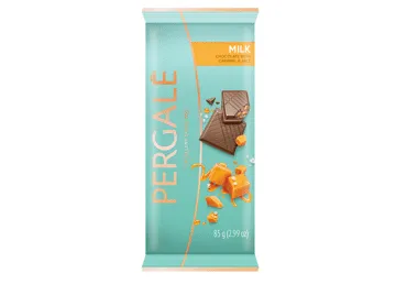 Piena šok. PERGALE ar karam. un sāli 85g