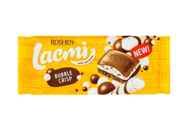 Piena šokolāde Bubble Crisp LACMI 85g