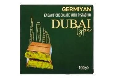 Piena šokolāde Dubai GERMIYAN 100g