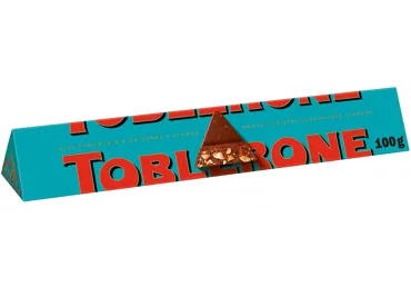 Piena šokolāde TOBLERONE ar mandelēm 100g