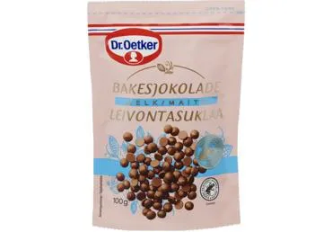 Piena šokolādes pilieniņi glazēšanai 100g