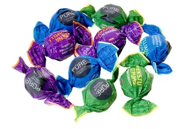 Piena šokolādes Trifeles asorti PURE CHOCOLATE sver.