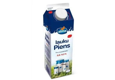 Piens ALMA Lauku 3.8-4.2% 1L