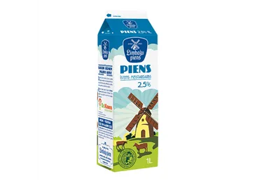 Piens LIMBAŽU 2,5% 1L