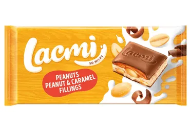 Pien.šok.zemesriekstu/karameļu LACMI 87g