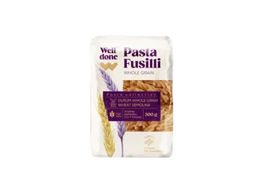 Pilngraudu makaroni Fusilli WELL DONE 500g