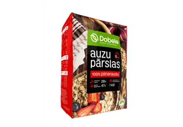 Pilngraudu auzu pārslas DOBELE 1kg