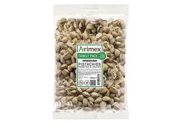 Pistācijas ARIMEX grauzd.sālītas 700g