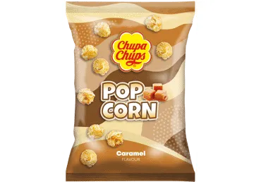 Popkorns CHUPA CHUPS ar karameļu garšu 90g 