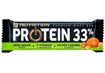 Proteīna batoniņš GO ON 33% ar sāļo karameli 50g