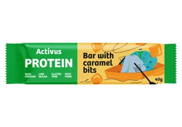 Proteīna batoniņš ACTIVUS ar karam. 40g