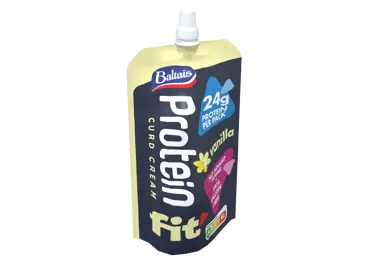 Proteīna biezp.krēms vaniļ.BALTAIS 200g